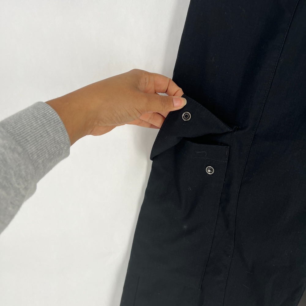 Nike Air Jordan Cargo Pants Womens XS Black Cotton Loose Fit High Rise Outdoor - Picture 3 of 16